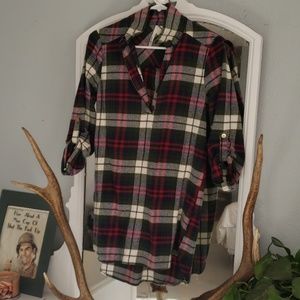 Flannel/plaid Dress